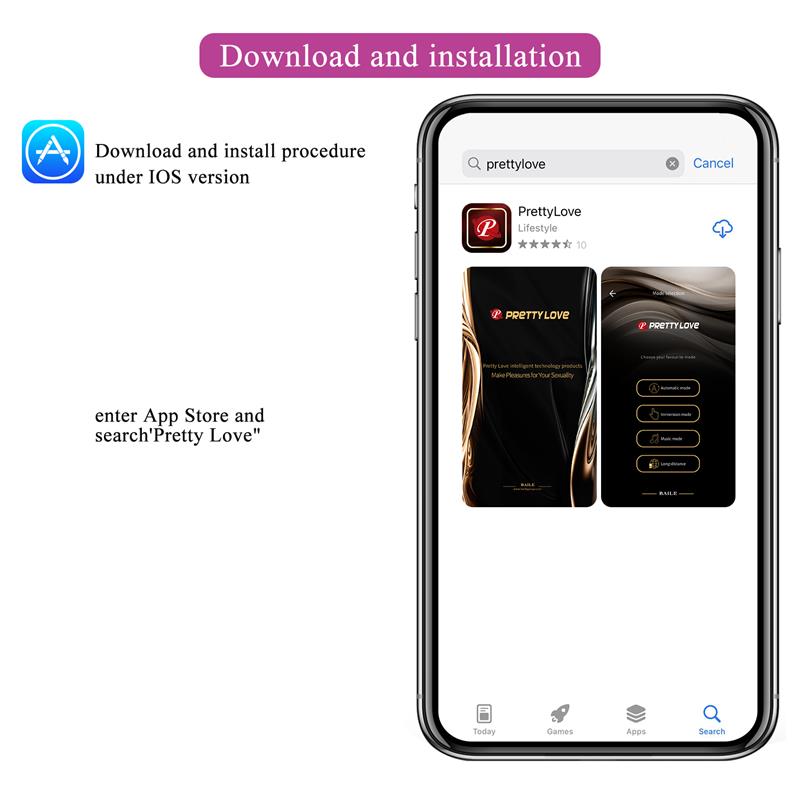 PRETTY LOVE - DOREEN PINK RECHARGEABLE VIBRATING EGG