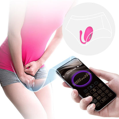 PRETTYLOVE - DOREEN VIBRATING EGG WITH ELECTRO SHOCK AND APP