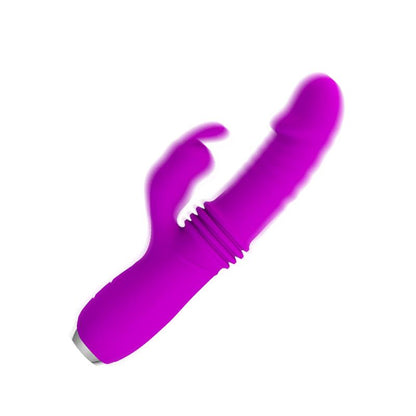 PRETTYLOVE - DOROTHY THRUSTING VIBRATOR USB PURPLE