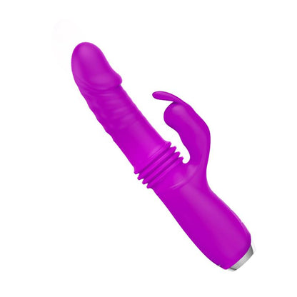 PRETTYLOVE - DOROTHY THRUSTING VIBRATOR USB PURPLE