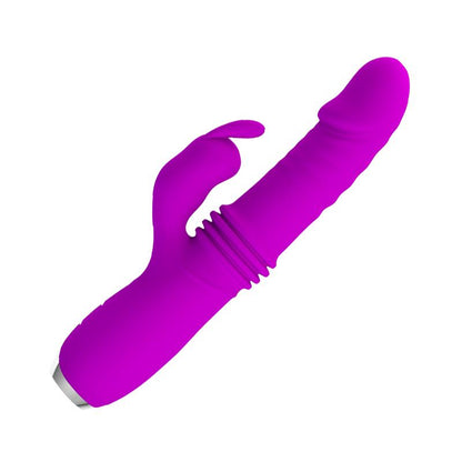 PRETTYLOVE - DOROTHY THRUSTING VIBRATOR USB PURPLE