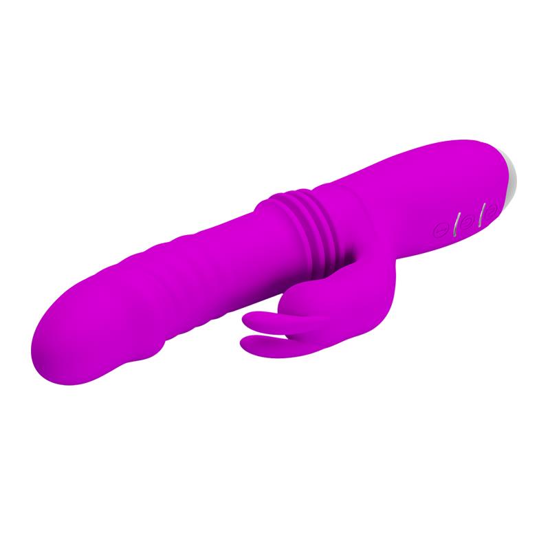 PRETTYLOVE - DOROTHY THRUSTING VIBRATOR USB PURPLE