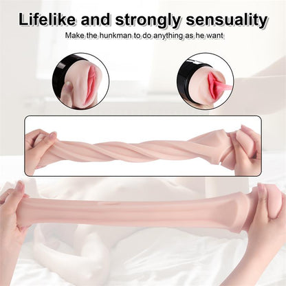 JUICY LAMOUR - DOT VAGINA MASTURBATOR WITH VIBRATION