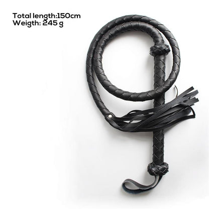 LATETOBED BDSM LINE - DOUBLE BRAIDED WHIP 150 CM