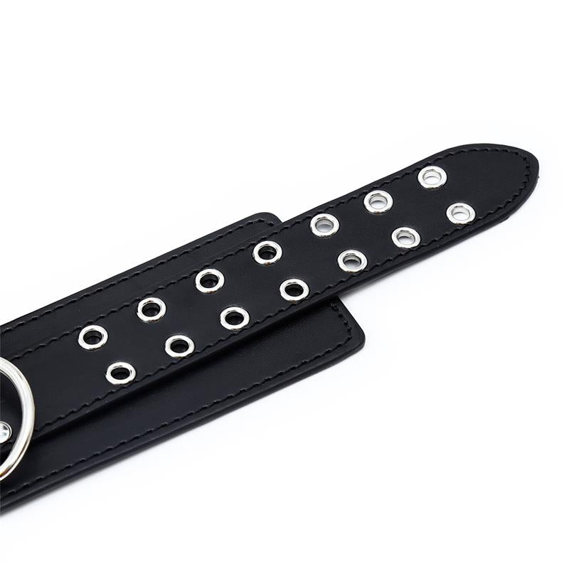LATETOBED BDSM LINE - DOUBLE BUCKLE ADJUSTABLE HANDCUFFS