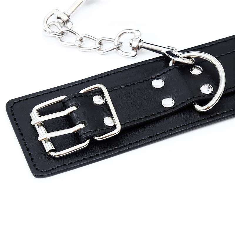 LATETOBED BDSM LINE - DOUBLE BUCKLE ADJUSTABLE HANDCUFFS