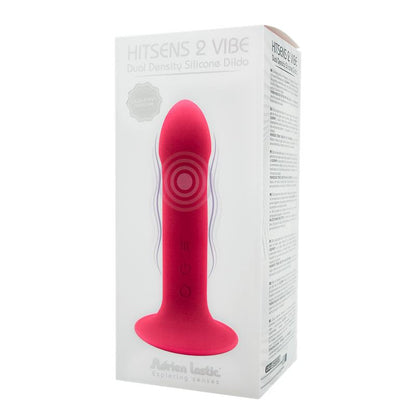 ADRIEN LASTIC - DOUBLE DENSITY DILDO VIBRATION HITSENS 2 6.5 PINK