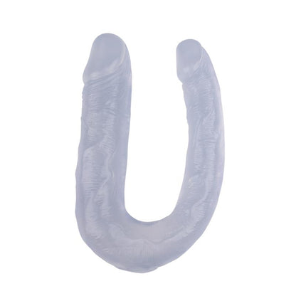 CHISA - DOUBLE DILDO 13 - 17CM CLEAR