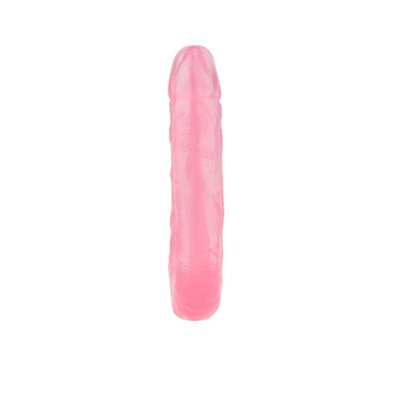 CHISA - DOUBLE DILDO 13 - 17CM PINK