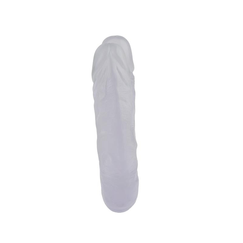 CHISA - DOUBLE DILDO 14 - 18CM CLEAR
