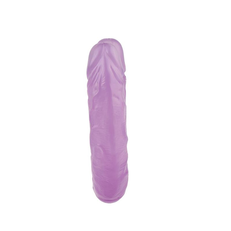 CHISA - DOUBLE DILDO 14 - 18CM PURPLE