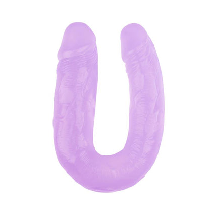 CHISA - DOUBLE DILDO 14 - 18CM PURPLE