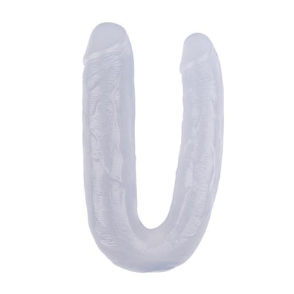 CHISA - DOUBLE DILDO 17.7 - 22.5CM CLEAR