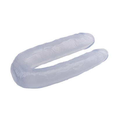 CHISA - DOUBLE DILDO 17.7 - 22.5CM CLEAR