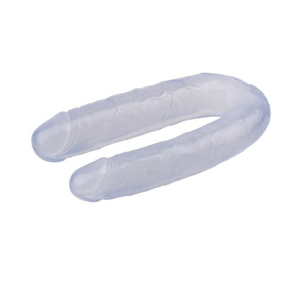 CHISA - DOUBLE DILDO 17.7 - 22.5CM CLEAR