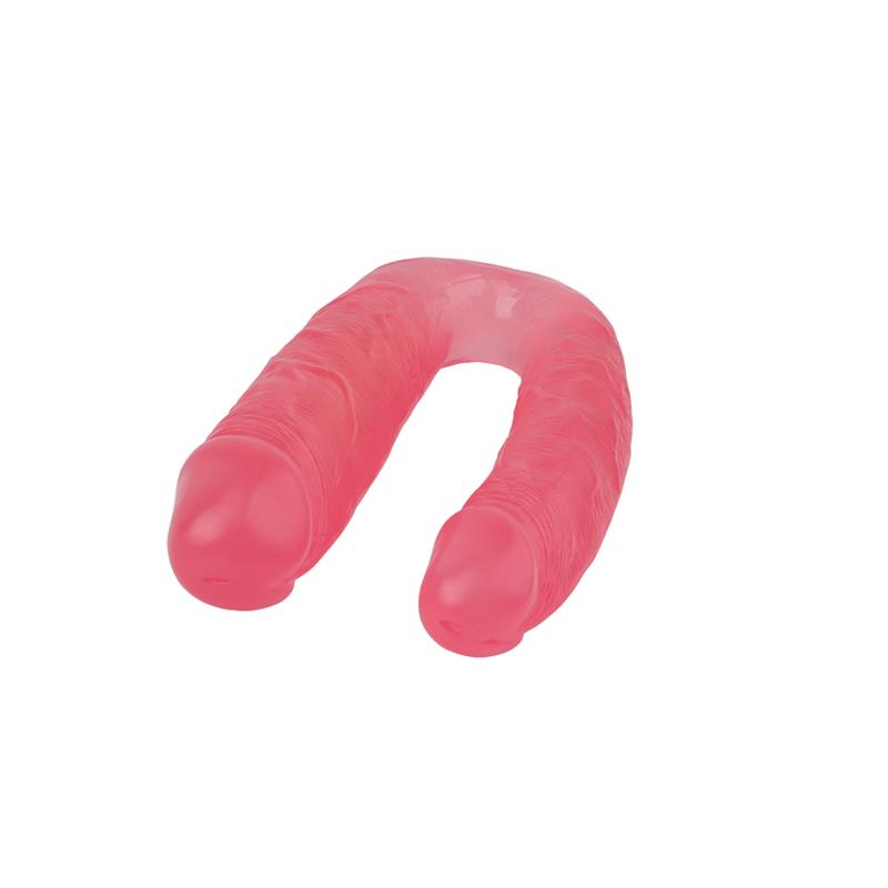 CHISA - DOUBLE DILDO 17.7 - 22.5CM PINK