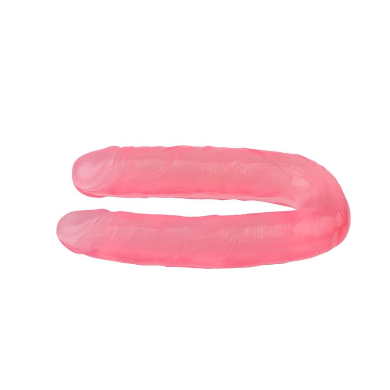 CHISA - DOUBLE DILDO 17.7 - 22.5CM PINK