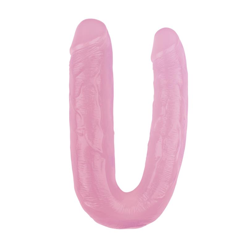 CHISA - DOUBLE DILDO 17.7 - 22.5CM PINK