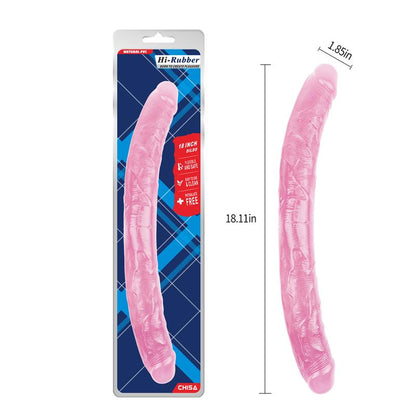 CHISA - DOUBLE DILDO 18 - 46CM PINK