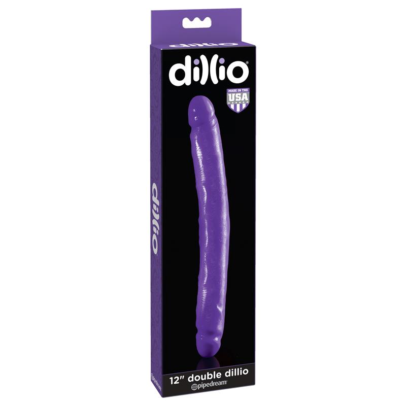 DILLIO - DOUBLE DILDO 30,5 CM PURPLE