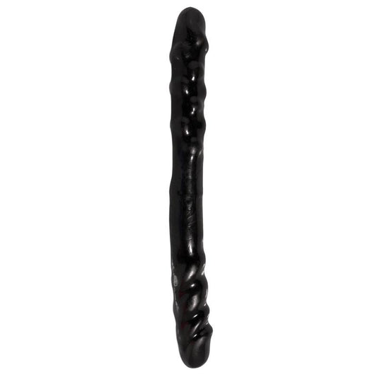 BASIX RUBBER WORKS - DOUBLE DILDO 40,6 CM BLACK