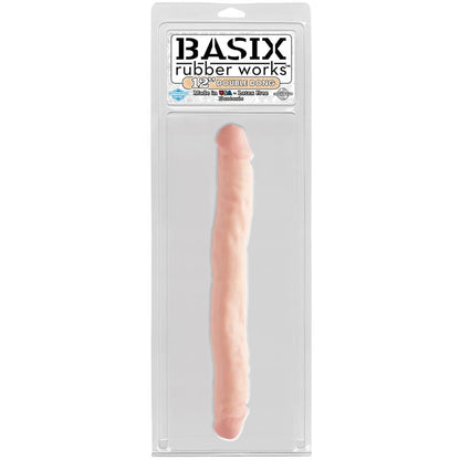 BASIX RUBBER WORKS - DOUBLE DILDO 40,6 CM FLESH