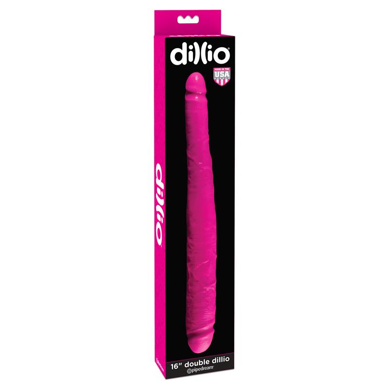 DILLIO - DOUBLE DILDO 40,6 CM PINK