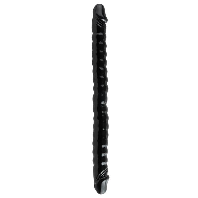 BASIX RUBBER WORKS - DOUBLE DILDO 45,7 CM BLACK