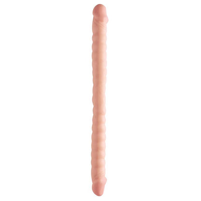 BASIX RUBBER WORKS - DOUBLE DILDO 45,7 CM FLESH