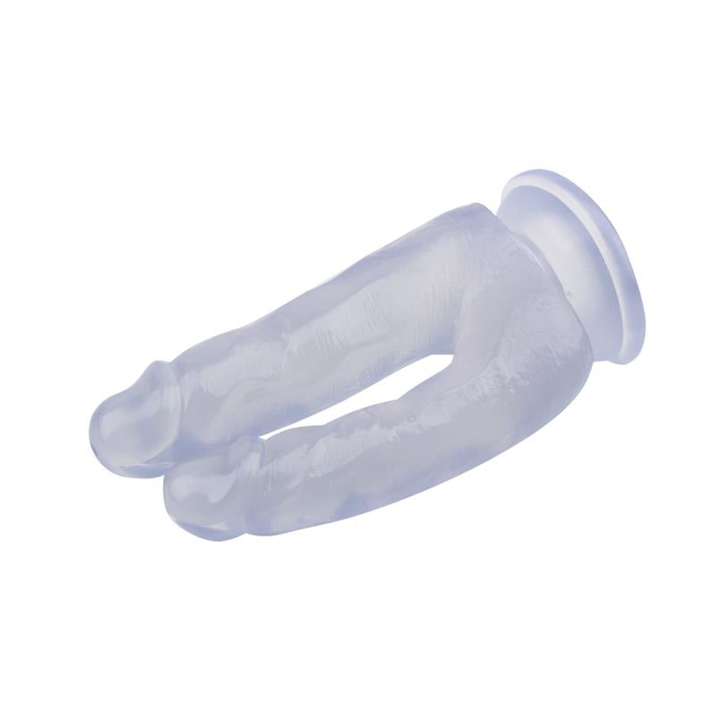 CHISA - DOUBLE DILDO 6.3 - 18CM CLEAR