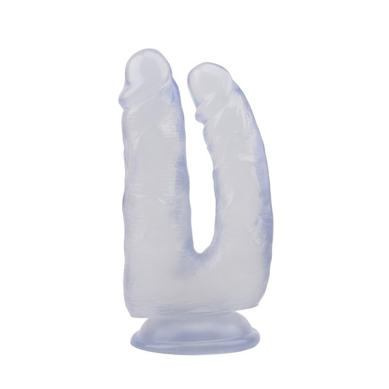 CHISA - DOUBLE DILDO 6.3 - 18CM CLEAR