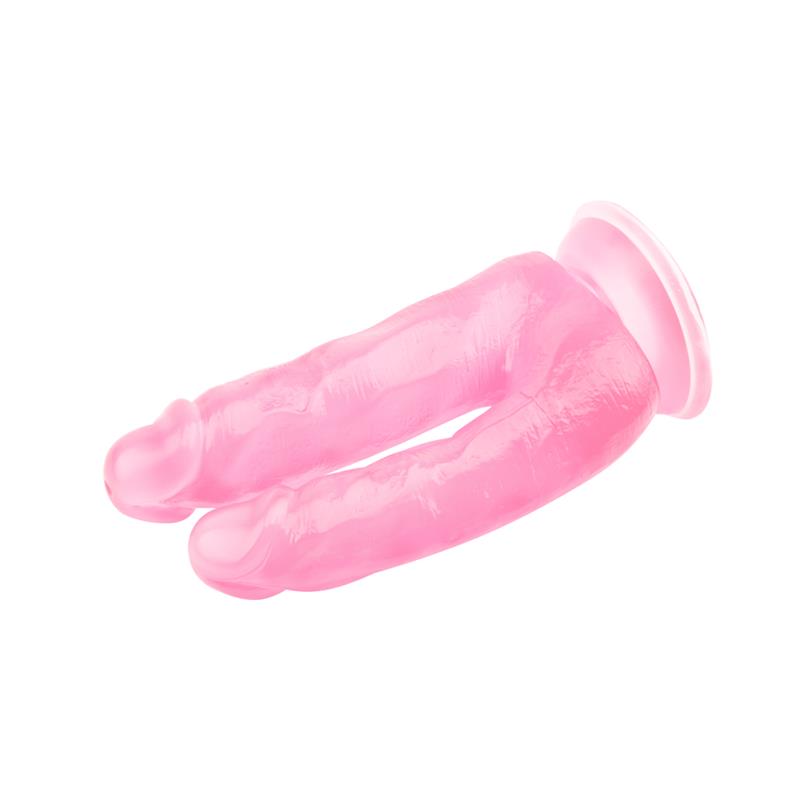 CHISA - DOUBLE DILDO 6.3 - 18CM PINK