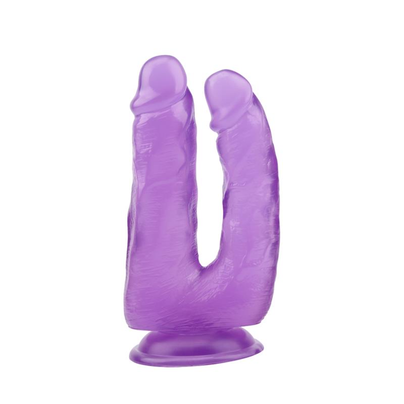 CHISA - DOUBLE DILDO 6.3 - 18CM PURPLE
