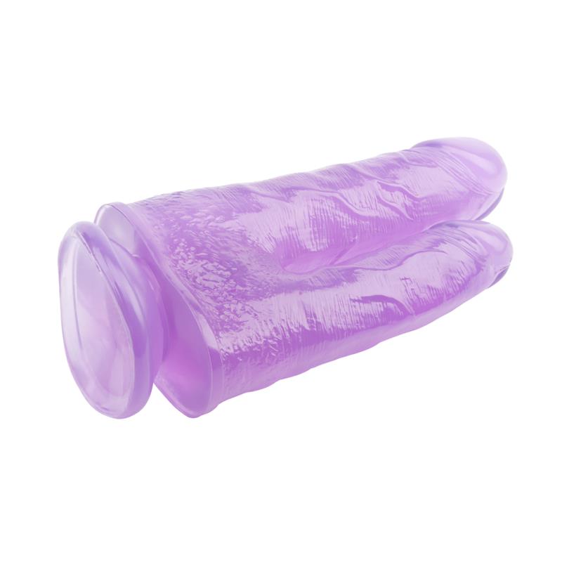 CHISA - DOUBLE DILDO 7.9 - 23CM PURPLE