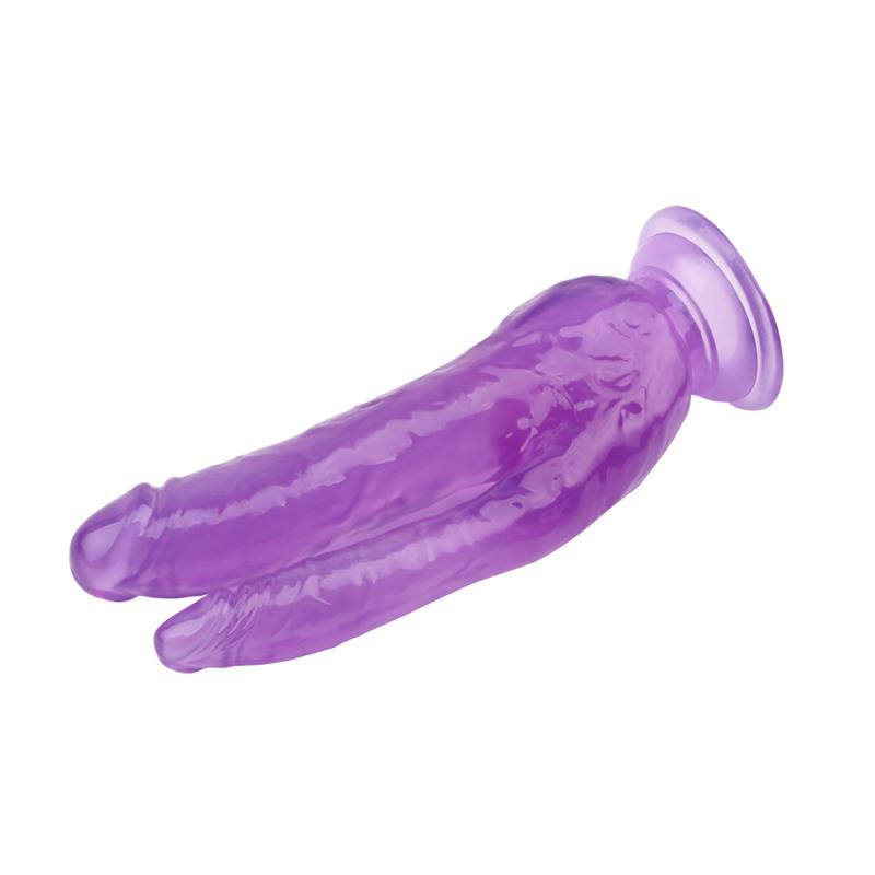 CHISA - DOUBLE DILDO 8 - 20CM CLEAR