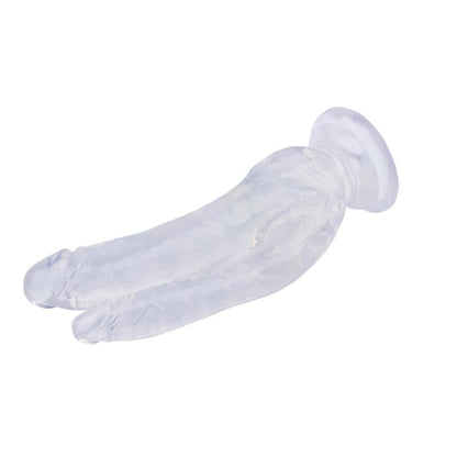 CHISA - DOUBLE DILDO 8 - 20CM CLEAR