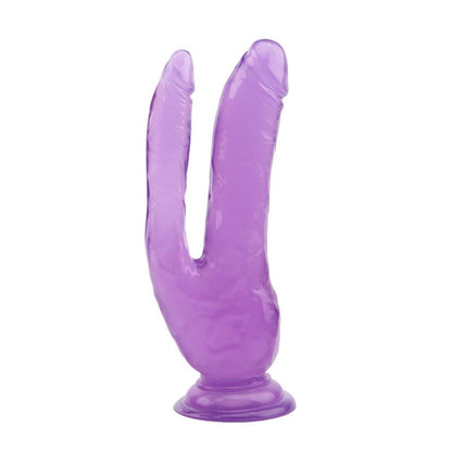 CHISA - DOUBLE DILDO 8 - 20CM CLEAR