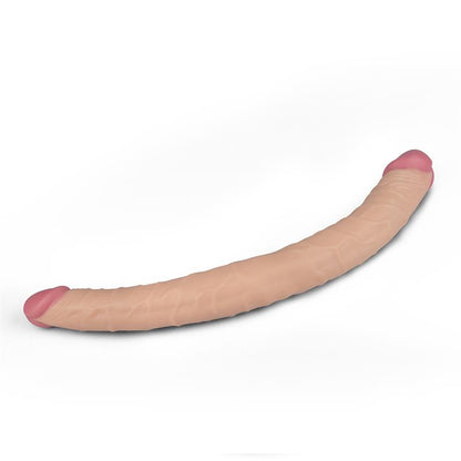 LOVETOY - DOUBLE DILDO LADYKILLER 14 FLESH