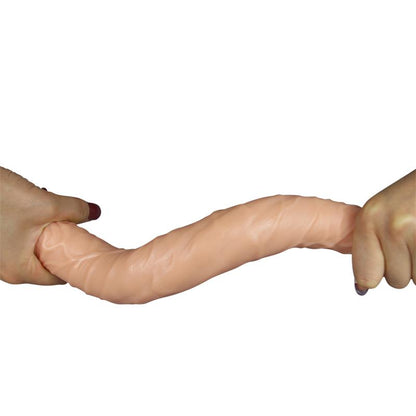 LOVETOY - DOUBLE DILDO LADYKILLER 14 FLESH