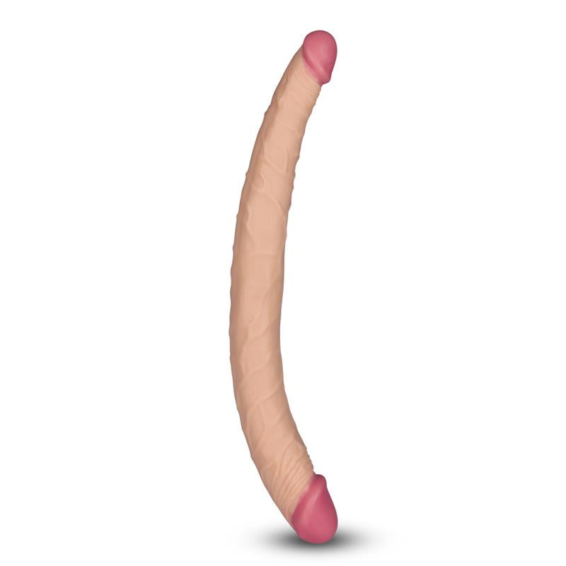 LOVETOY - DOUBLE DILDO LADYKILLER 14 FLESH