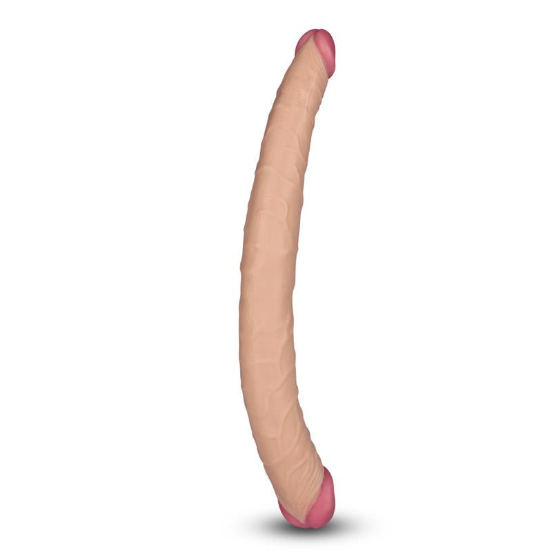 LOVETOY - DOUBLE DILDO LADYKILLER 14 FLESH
