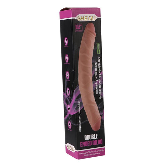 SHEQU - DOUBLE DILDO LESTER 33 CM