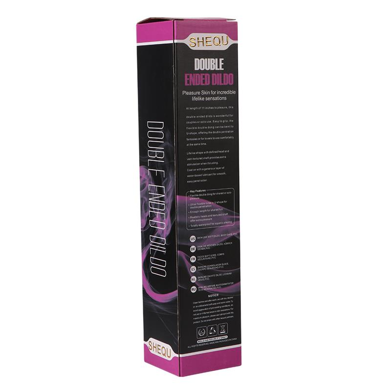 SHEQU - DOUBLE DILDO LESTER 33 CM