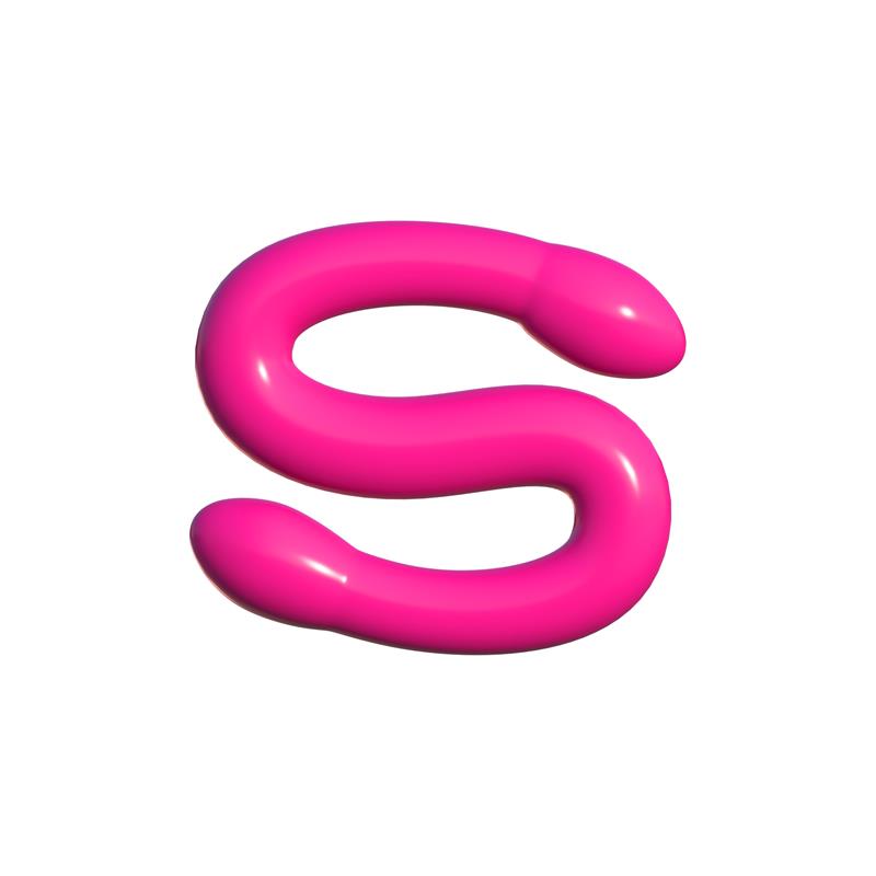 CLASSIX - DOUBLE DILDO WHAMMY PINK