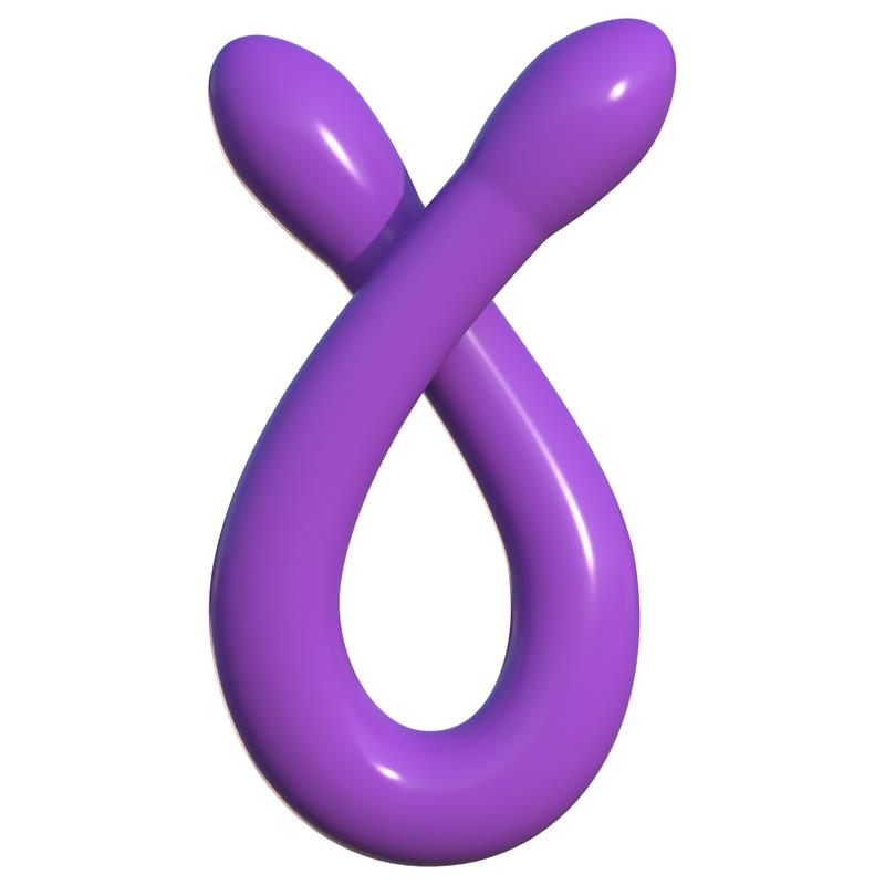 CLASSIX - DOUBLE DILDO WHAMMY PURPLE
