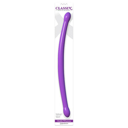 CLASSIX - DOUBLE DILDO WHAMMY PURPLE
