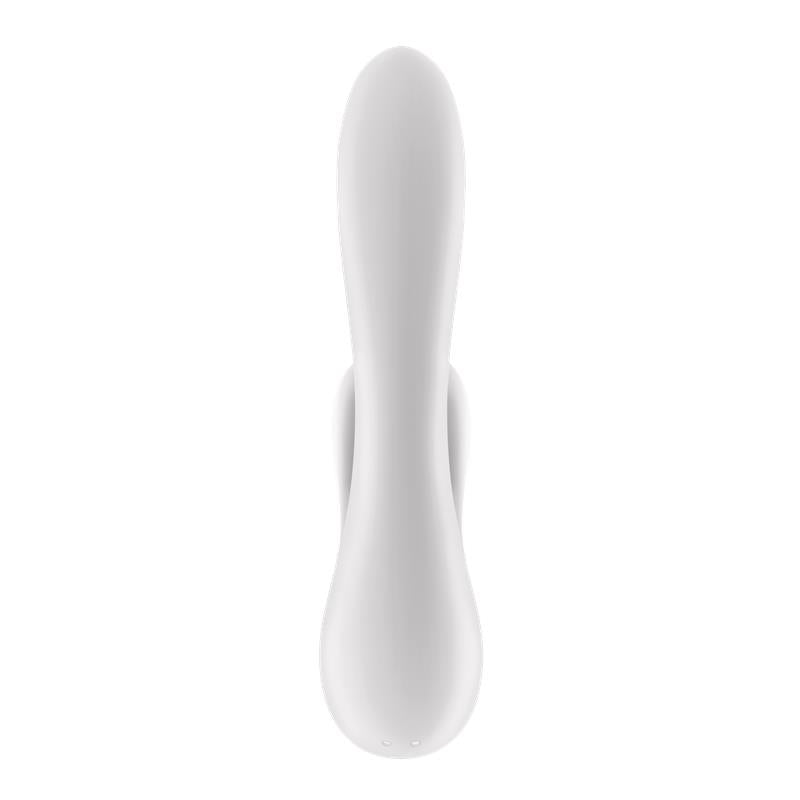 SATISFYER - DOUBLE FLEX G-SPOT VIBE 3 MOTORS SATISFYER APP CONNECT WHITE