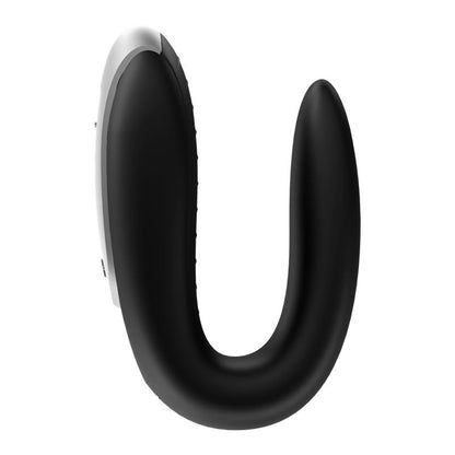 SATISFYER - DOUBLE FUN COUPLE VIBE WITH APP AND REMOTE CONTROL BLACK