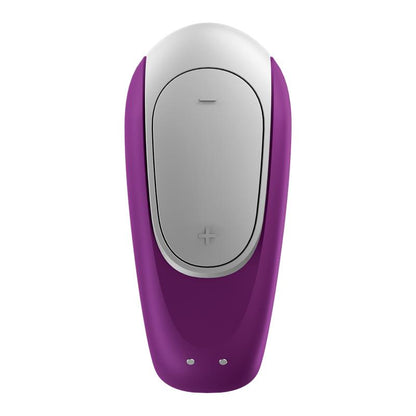 SATISFYER - DOUBLE FUN PARTNER VIBRATOR PURPLE