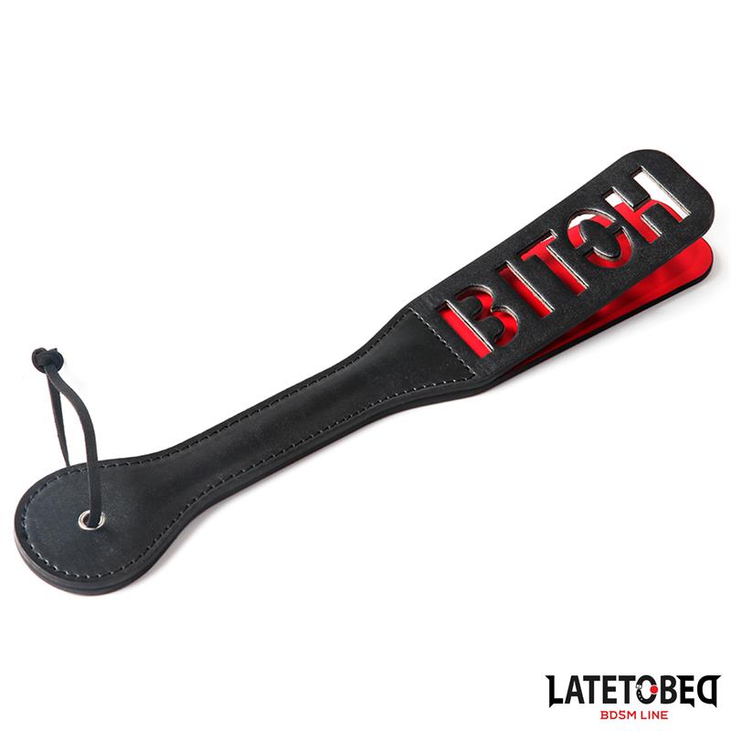 LATETOBED BDSM LINE - DOUBLE LAYERS PADDLE BITCH 32 CM